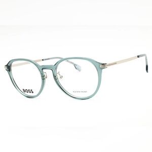 New Hugo Boss Eyeglasses BOSS 1615/F 0B88 00 Shiny BLue/Silver 52mm